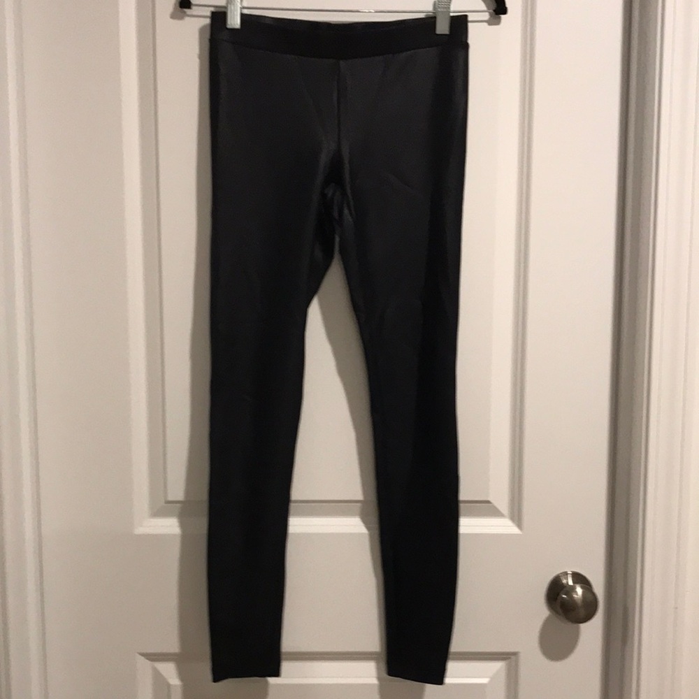 Like-New! EXPRESS Faux Leather Stretch Leggings